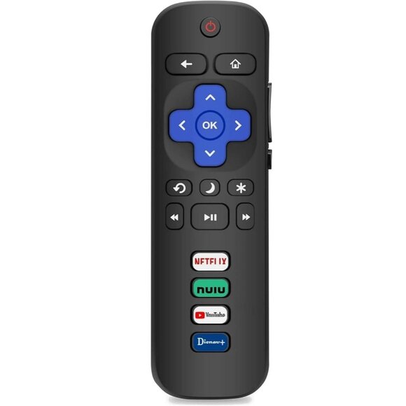 Remote Control Replacement for All Roku TV TCL/Hisense/Onn Roku NEW - Picture 1 of 2